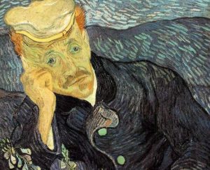 Portrait of Dr. Gachet by Vincent Van Gogh