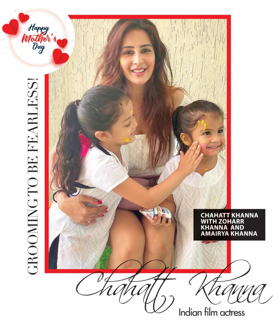 Chahatt Khanna with Zoharr & Amairya